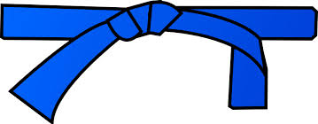 Ceinture bleu Karaté